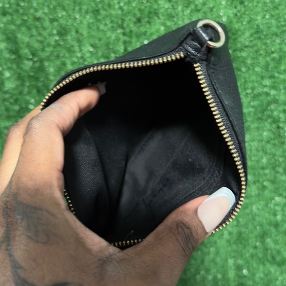 Coach Mini Wallet Pouch Black - Picture 3 of 3